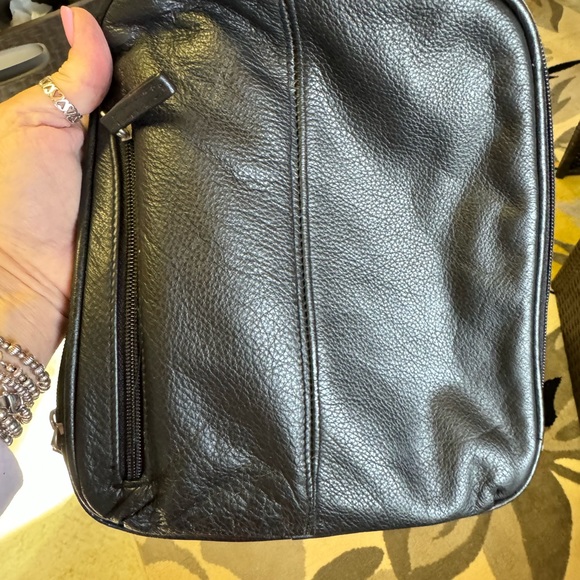 Rare Marino Fabiani Leather Backpack Bag - Picture 7 of 12